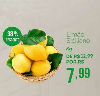 Oba Hortifruti Limão Siciliano 38% Desconto oferta