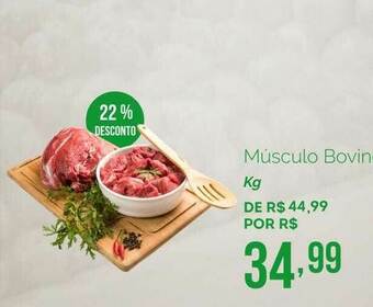 Oba Hortifruti Músculo Bovino 22% Desconto oferta