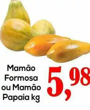 Mamão Formosa Ou Mamão Papaia