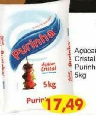 Açúcar Cristal Purinha