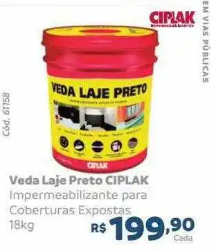 Vda Laje Preto Ciplak