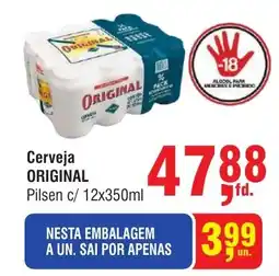 Higa Atacado Cerveja ORIGINAL Pilsen oferta