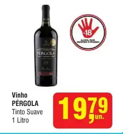 Higa Atacado Vinho PÉRGOLA Tinto Suave oferta
