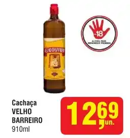 Higa Atacado Cachaça VELHO BARREIRO oferta