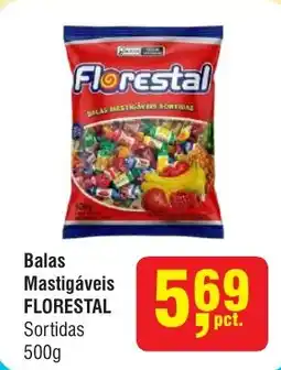 Higa Atacado Balas Mastigáveis FLORESTAL Sortidas oferta