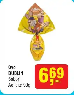 Higa Atacado Ονο DUBLIN Sabor Ao leite oferta