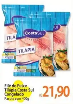Atacadão Filé de Peixe Tilápia Costa Sul Congelado Pacote oferta