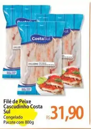 Filé de Peixe Cascudinho Costa Sul