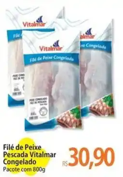 Atacadão Filé de Peixe Pescada Vitalmar Congelado Pacote oferta