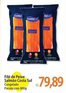 Atacadão Filé de Peixe Salmão Costa Sul Congelado Pacote oferta