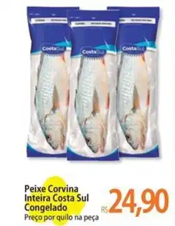 Atacadão Peixe Corvina Inteira Costa Sul Congelado oferta
