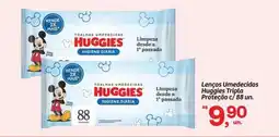 Fort Atacadista Lenços Umedecidos Huggies Tripla Proteção c/ 88 un. oferta