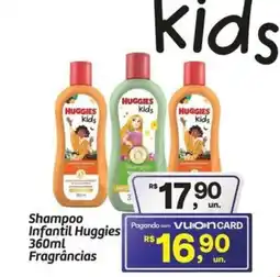 Fort Atacadista Shampoo Infantil Huggies Fragrâncias oferta