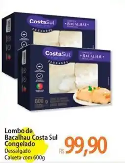 Atacadão Lombo de Bacalhau Costa Sul Congelado oferta