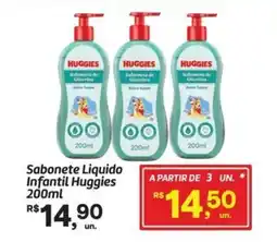 Fort Atacadista Sabonete Liquido Infantil Huggies oferta