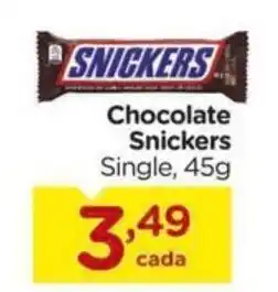 Carrefour Chocolate Snickers Single, oferta