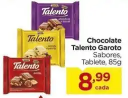 Carrefour Chocolate Talento Garoto Sabores, oferta