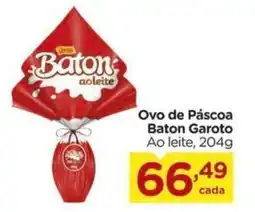 Carrefour Ovo de Páscoa Baton Garoto Ao leite, oferta