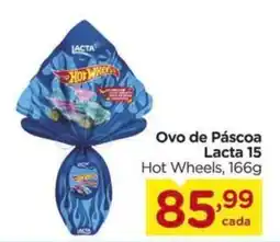 Carrefour Ovo de Páscoa Lacta 15 Hot Wheels, oferta