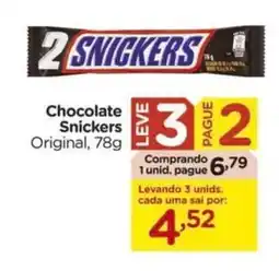 Carrefour Chocolate Snickers Original, oferta