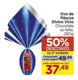 Carrefour Ovo de Páscoa Divino Vício Chocolate ao leite, oferta