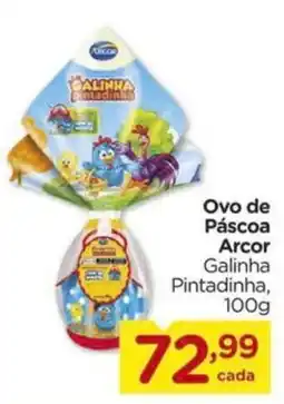Carrefour Ovo de Páscoa Arcor Galinha Pintadinha, oferta
