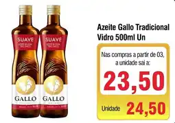 Spani Atacadista Azeite Gallo Tradicional Vidro Un oferta