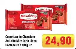 Spani Atacadista Cobertura de Chocolate Ao Leite Mavalério Linha Confeiteiro Un oferta