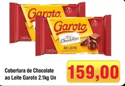 Spani Atacadista Cobertura de Chocolate ao Leite Garoto Un oferta