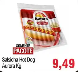 Spani Atacadista Salsicha Hot Dog Aurora oferta