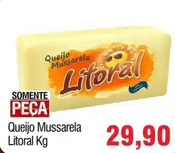 Spani Atacadista Queijo Mussarela Litoral oferta