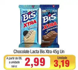 Spani Atacadista Chocolate Lacta Bis Xtra Un oferta