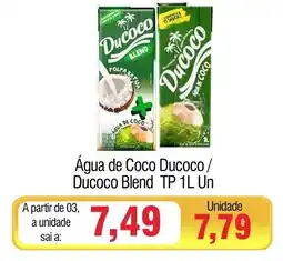 Spani Atacadista Água de Coco Ducoco/ Ducoco Blend TP oferta