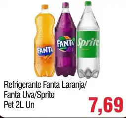 Spani Atacadista Refrigerante Fanta Laranja/ Fanta Uva/Sprite Pet Un oferta