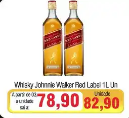 Spani Atacadista Whisky Johnnie Walker Red Label Un oferta