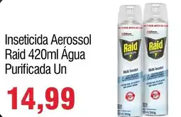 Spani Atacadista Inseticida Aerossol Raid Água Purificada Un oferta