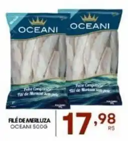 Mercadão Atacadista Filé de merluza oceani oferta
