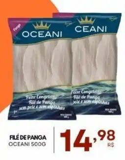 Mercadão Atacadista Filé de panga oceani oferta