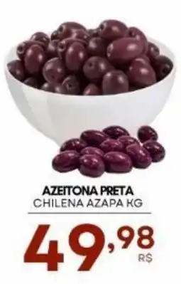 Mercadão Atacadista Azeitona preta chilena azapa oferta