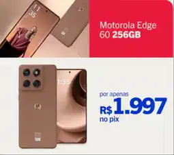 Casas Bahia Motorola Edge 60 256GB oferta