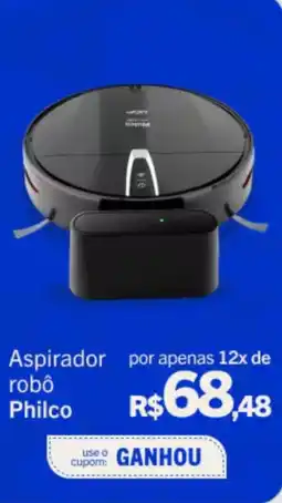 Casas Bahia Aspirador robo Philco oferta