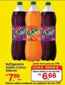 Fort Atacadista Refrigerante Sukita Sabores oferta