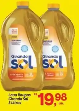 Fort Atacadista Lava Roupas Girando Sol oferta