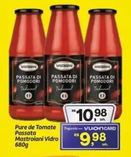 Fort Atacadista Pure de Tomate Passata Mastroiani Vidro oferta
