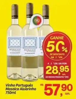 Fort Atacadista Vinho Português Mosaico Alvarinho oferta
