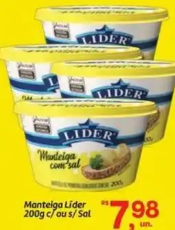 Fort Atacadista Manteiga Líder c/ou s/Sal oferta