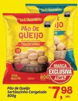 Fort Atacadista Pão de Queijo Sertãozinho Congelado oferta