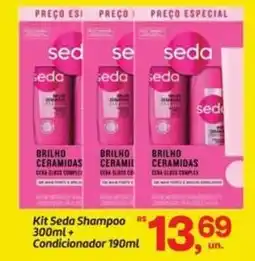 Fort Atacadista Kit Seda Shampoo + Condicionador oferta