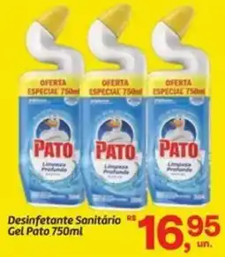 Fort Atacadista Desinfetante Sanitário Gel Pato oferta