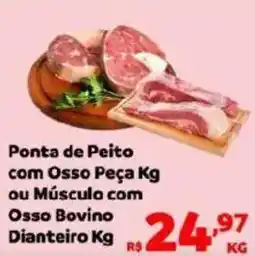 Max Atacadista Ponta de Peito com Osso Peça ou Músculo com Osso Bovino Dianteiro oferta